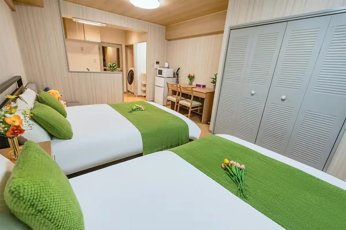 Appartamento Room 204 Nishi-Shinjuku Gochome 9 Minutes Walk 40 Square Meters Sleeps Up To 6 People Tokyo